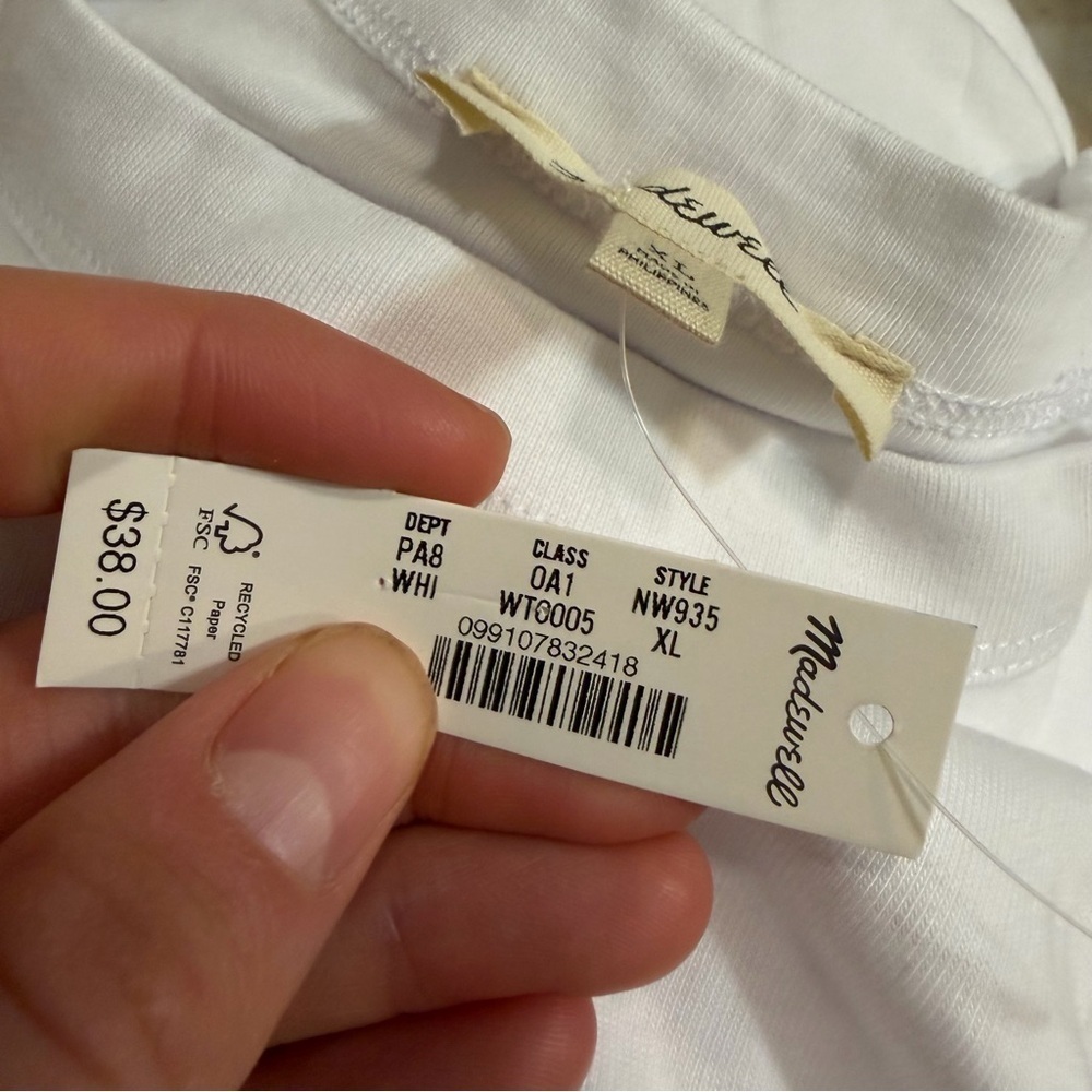 Madewell Compact Shell Tank - Picture 5 of 5